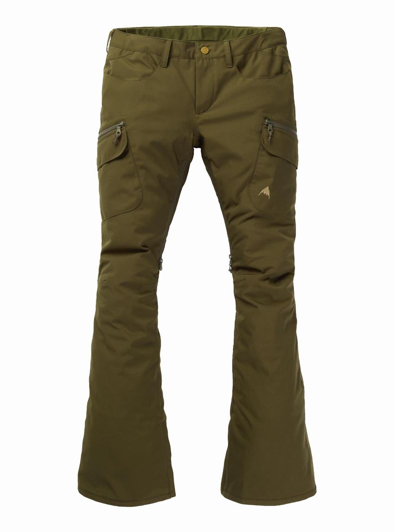 Burton Gloria Snowboardhose Damen Tiefesgrün | 485-JYAPZK