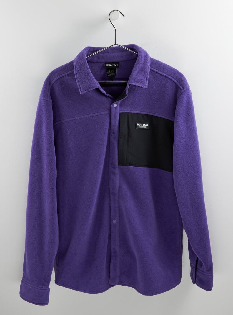 Burton Hearth Fleece Shirt Hemd Herren Lila | 138-PCZEYN