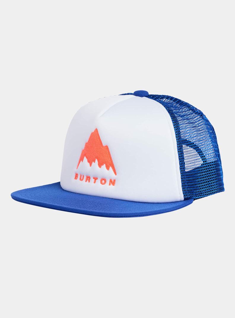 Burton I-80 Trucker Snapback Kappen Kinder Blau Orange | 581-GCNMZA
