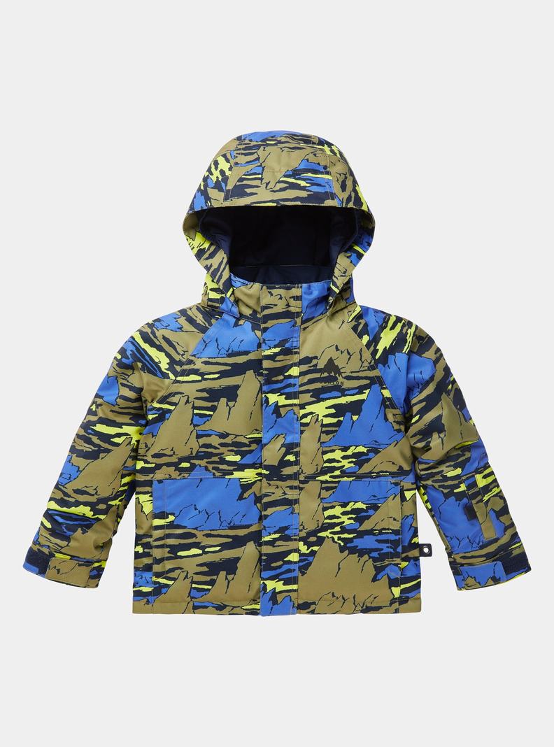 Burton Klassische 2L Snowboardjacke Kinder Olivgrün | 896-KQAYGB