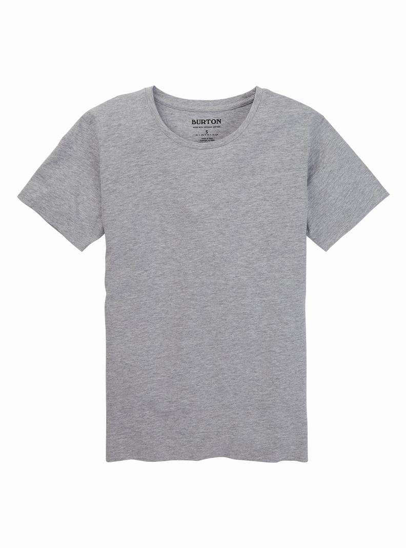 Burton Klassische Kurzes Sleeve T-Shirts Damen Grau | 034-GFNZLW