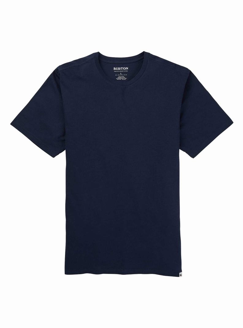 Burton Klassische Kurzes Sleeve T-Shirts Herren Blau | 567-SUBPFX