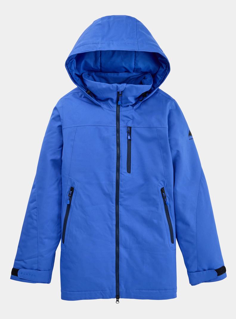 Burton Lelah 2L Snowboardjacke Damen Blau | 945-ZIGJBO