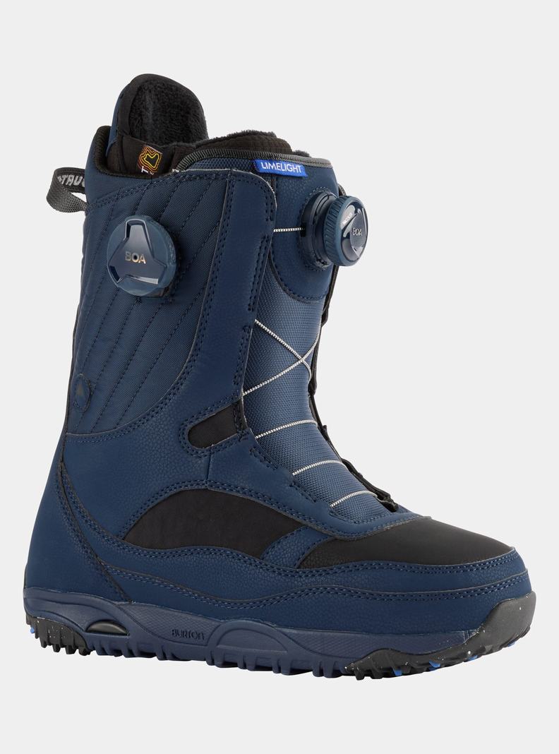 Burton Limelight BOA® Snowboardboots Damen Navy | 840-QMFHZG