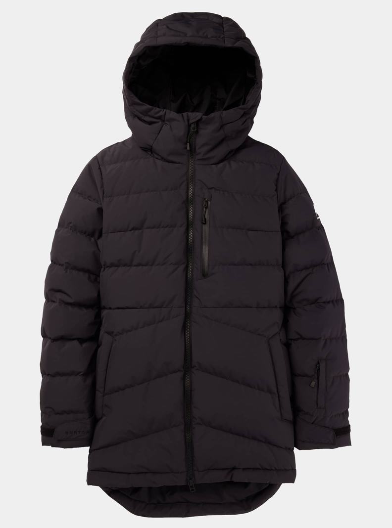 Burton Loyil Down Snowboardjacke Damen Schwarz | 734-GSOLQB