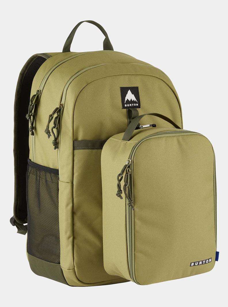 Burton Lunch-N-Pack 35L Rucksack Unisex Olivgrün | 042-BJXWZR