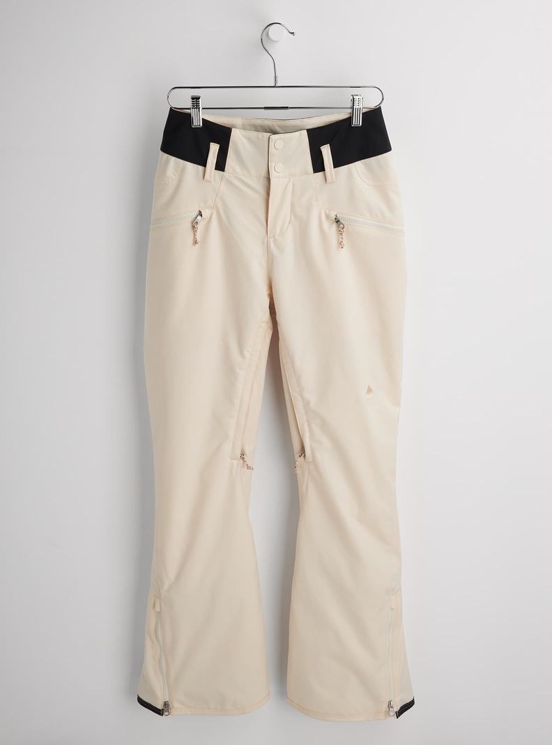 Burton Marcy High Rise Stretch Snowboardhose Damen Beige | 162-YJBINT