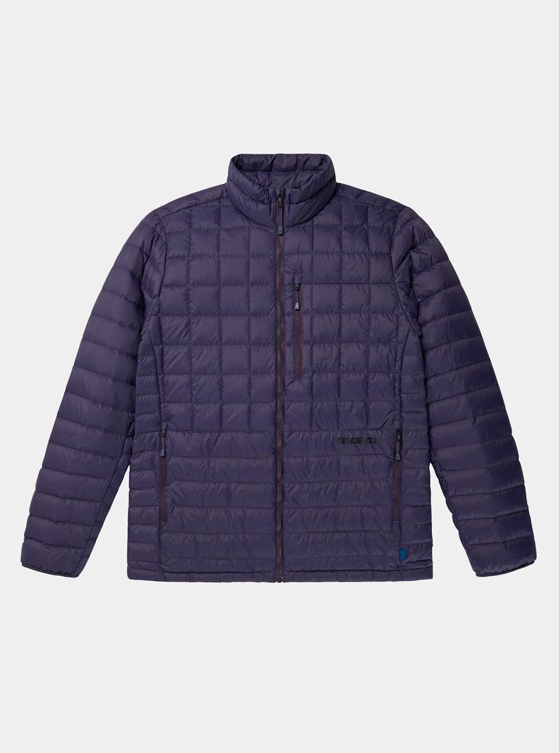 Burton Mid-Heat Down Snowboardjacke Herren Lila | 578-LSXHRQ