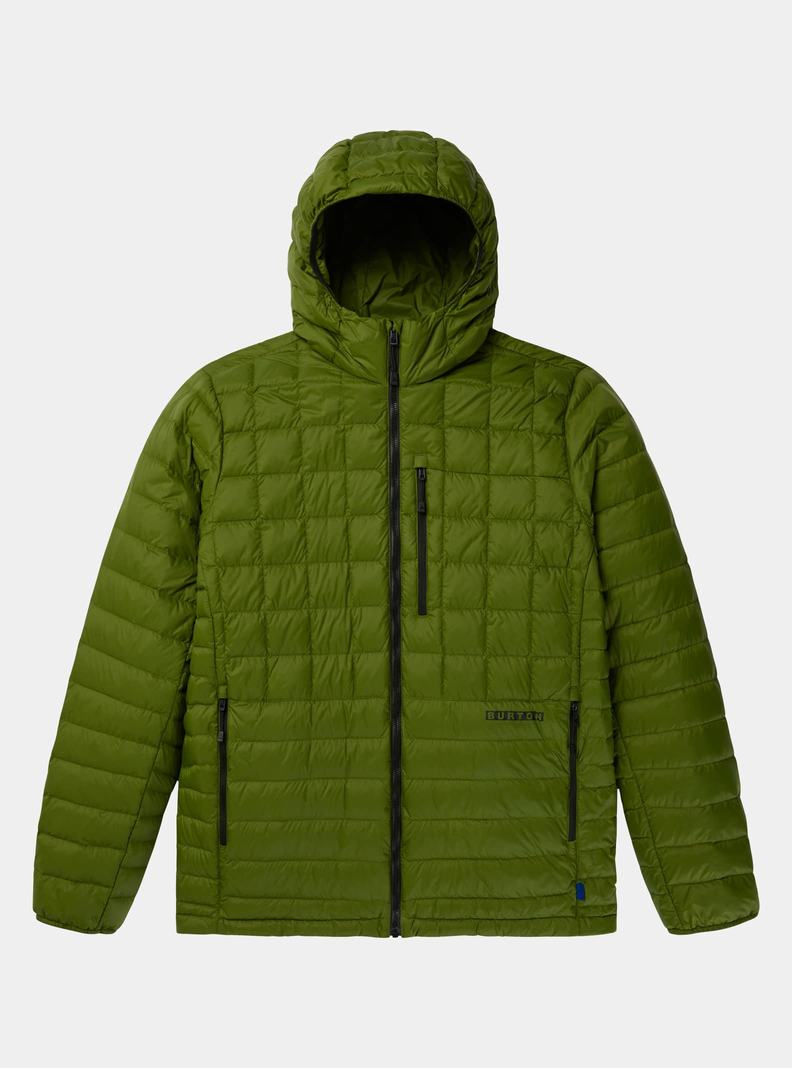 Burton Mid-Heat Mit Kapuze Down Insulated Snowboardjacke Herren Grün | 742-IPMQKS