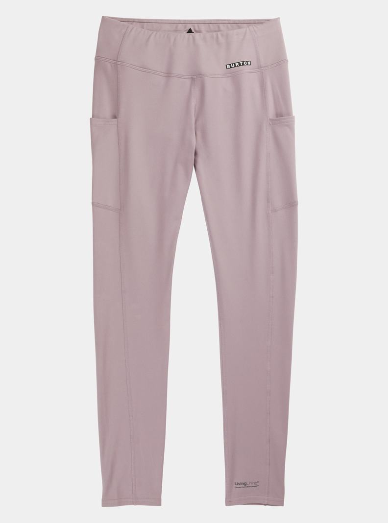 Burton Midweight X Base Layer Pants Funktionswäsche Damen Lavendel | 201-SZOJQC