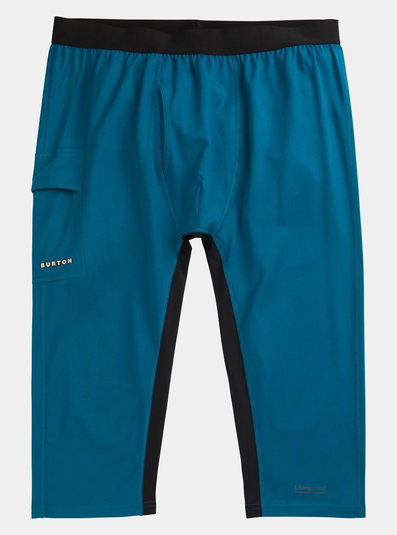 Burton Midweight X Base Layer Three-Quarter Boot Pants Funktionswäsche Herren Blau | 746-YLFGJB