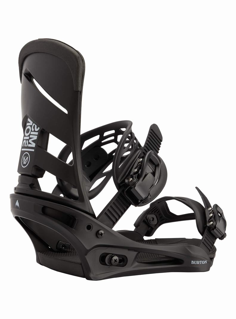 Burton Mission Re:Flex Snowboard Bindung Herren Schwarz | 049-HOGXRU
