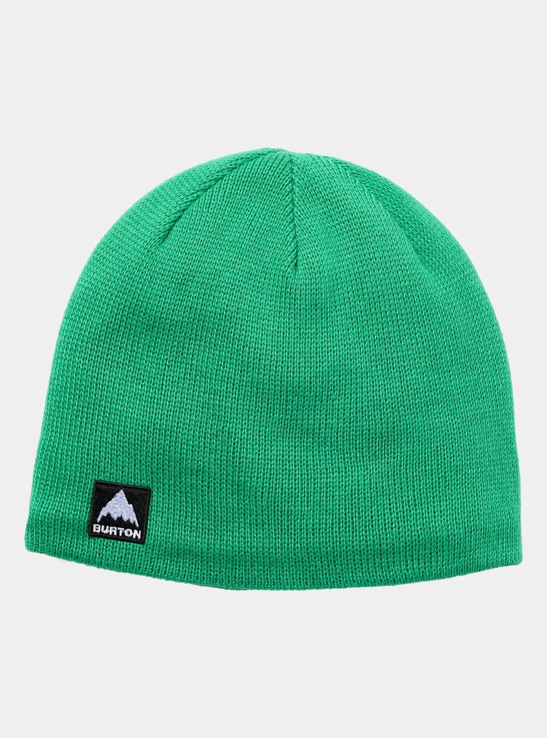 Burton Mountain High Fleece-Gefütterte Mütze Kinder Grün | 392-UOVHWF