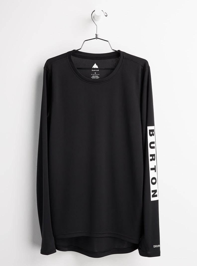 Burton Multipath Active Long Sleeve T-Shirts Damen Schwarz | 781-FIYONM