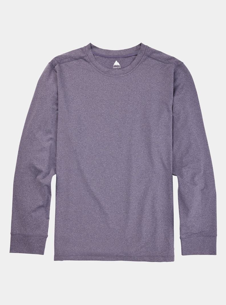 Burton Multipath Essential Tech Long Sleeve Funktionswäsche Herren Lila | 028-EQKFOM