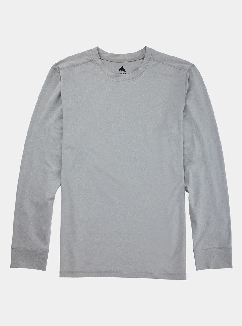 Burton Multipath Essential Tech Long Sleeve Funktionswäsche Herren Grau | 352-VCPFXU