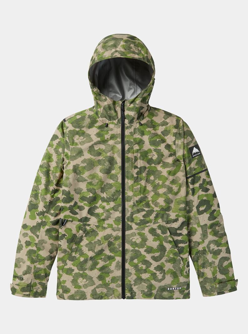 Burton Multipath GORE-TEX 2L Snowboardjacke Damen Grün Camouflage | 526-MRXCAS