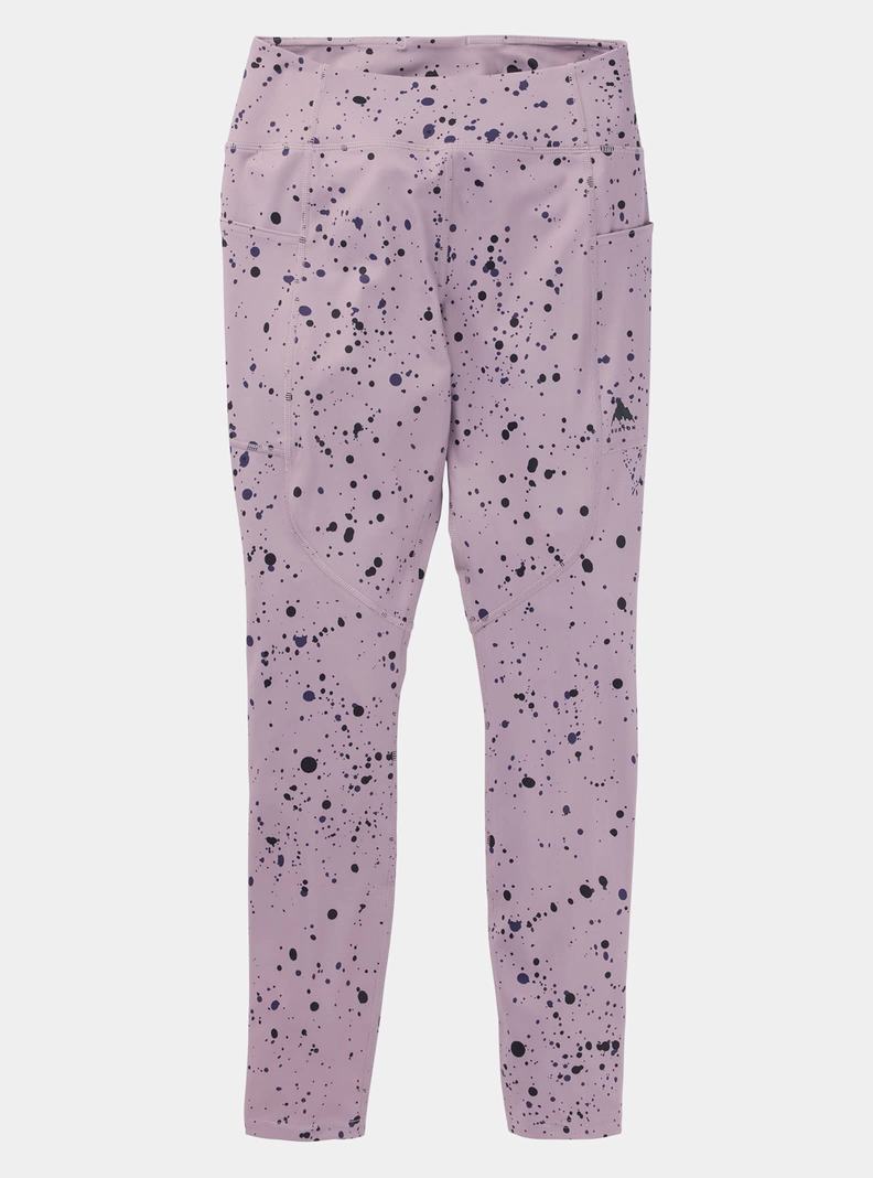 Burton Multipath Pocket Leggings Damen Lavendel | 614-TEUIDJ