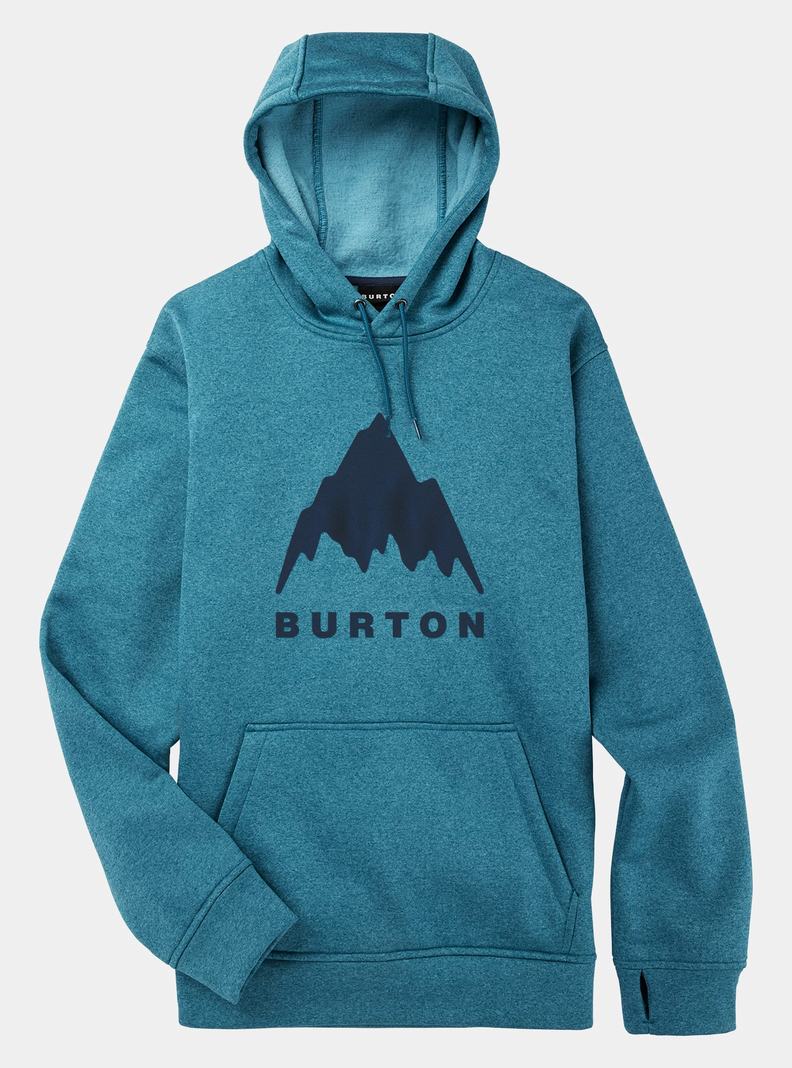 Burton Oak Pullover Hoodie Herren Blau | 157-ATYBGJ