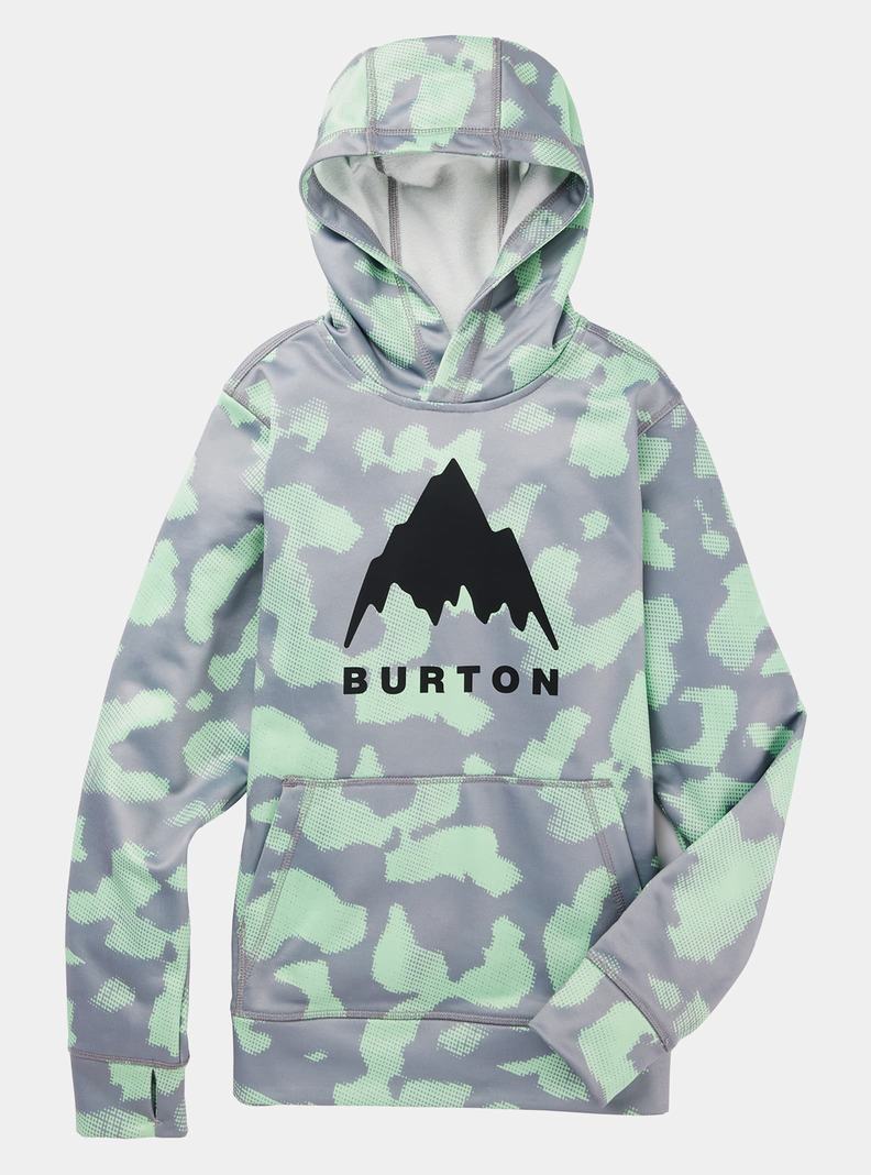 Burton Oak Pullover Hoodie Kinder Rosa | 318-DEJXZT