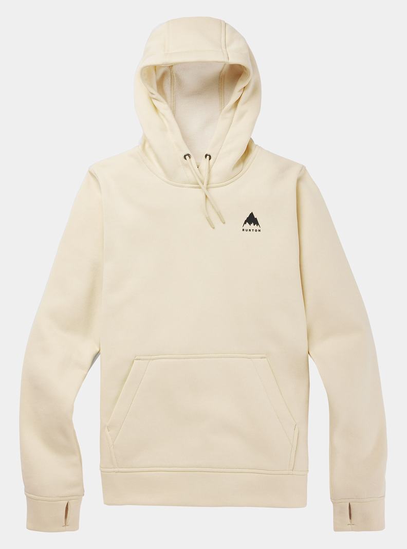 Burton Oak Pullover Hoodie Sweatshirts Damen Beige | 482-XETOAK
