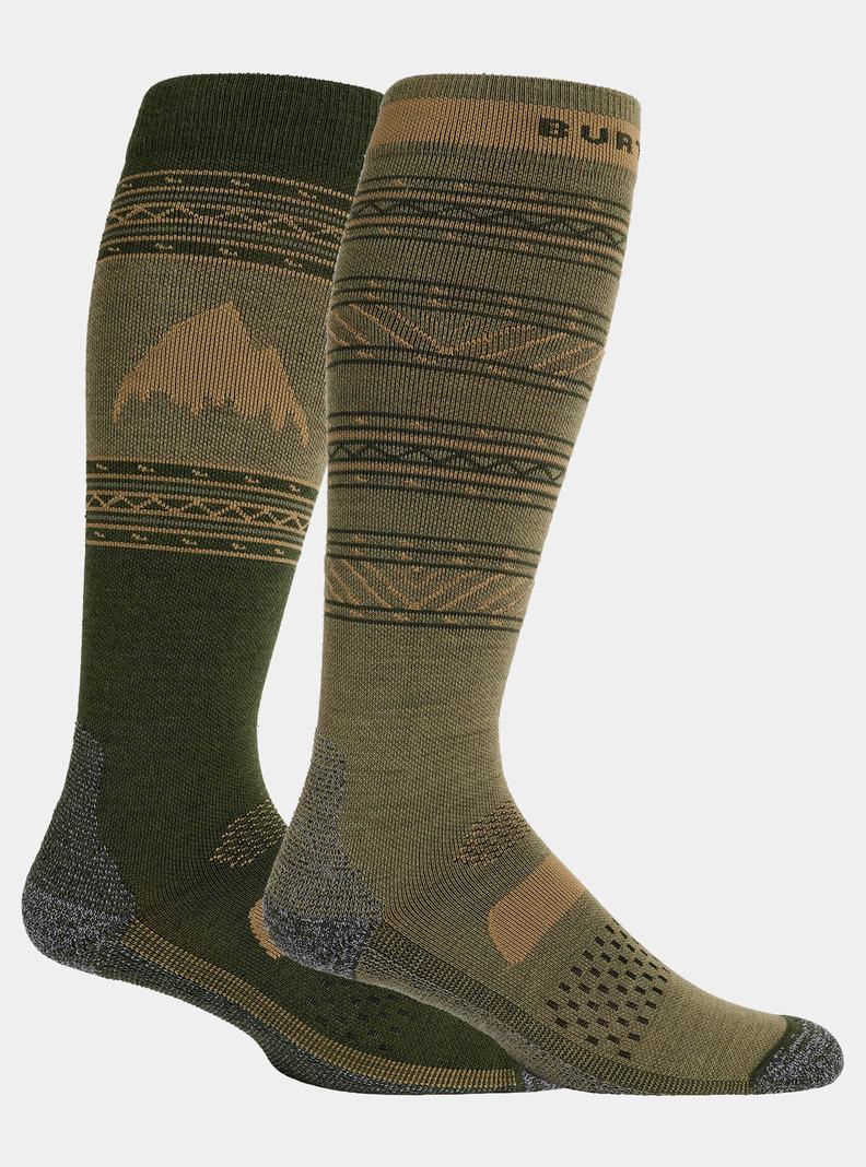 Burton Performance Laufschuhe (2 Pack) Socken Herren Olivgrün | 207-CXLTZA