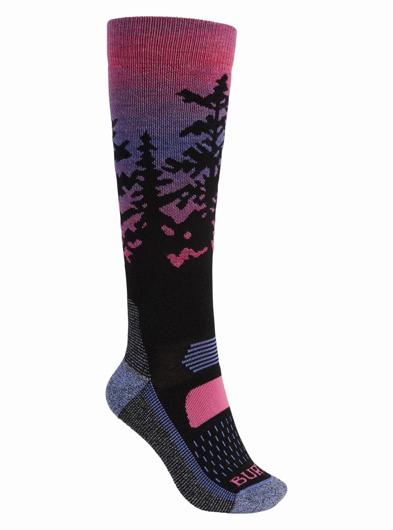 Burton Performance Midweight Socken Damen Orange | 358-WIXZTR