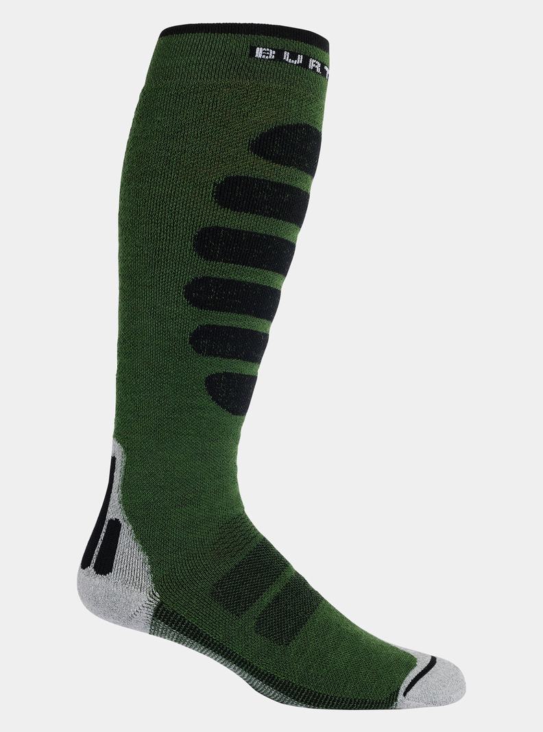 Burton Performance + Midweight Socken Herren Olivgrün | 093-IFKHGP