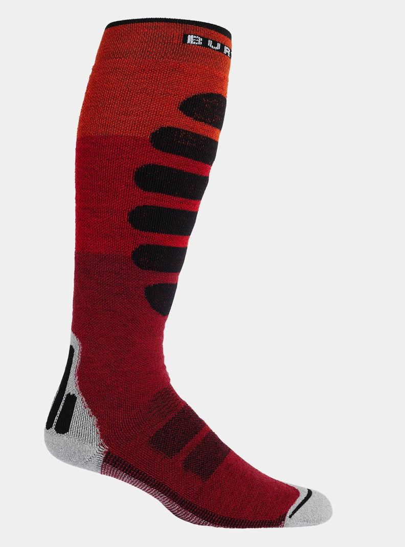 Burton Performance + Midweight Socken Herren Rosa | 675-AOMSPR