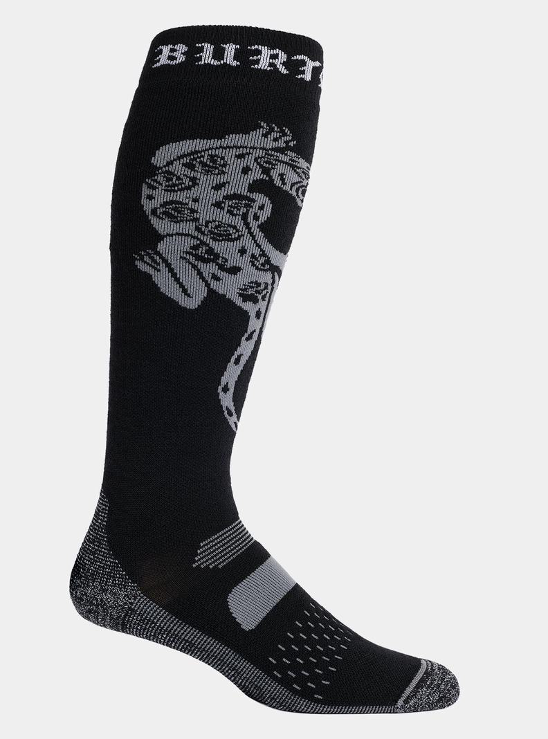 Burton Performance Midweight Socken Herren Schwarz | 981-PTWUGF