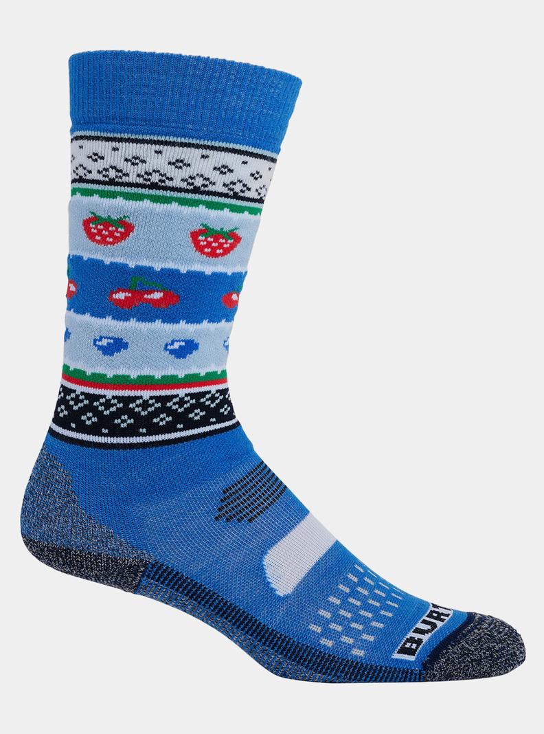 Burton Performance Midweight Socken Kinder Blau | 057-IHWZXJ
