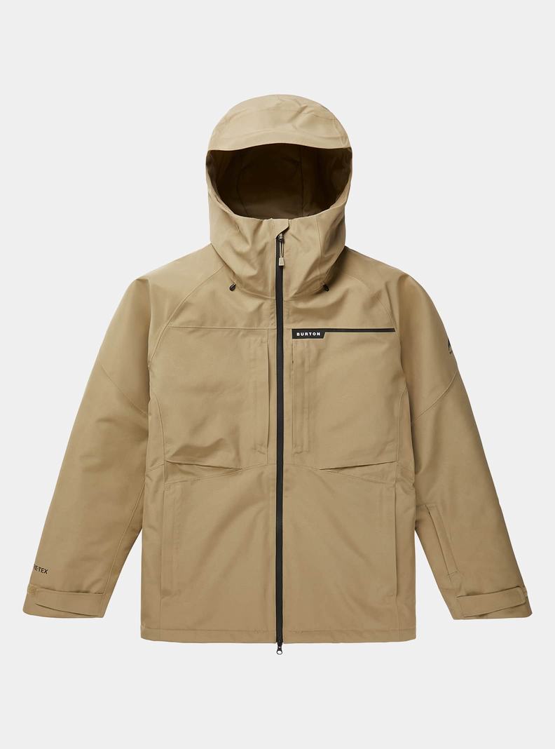 Burton Pillowline GORE‑TEX 2L Snowboardjacke Herren Khaki | 893-OYXJHN
