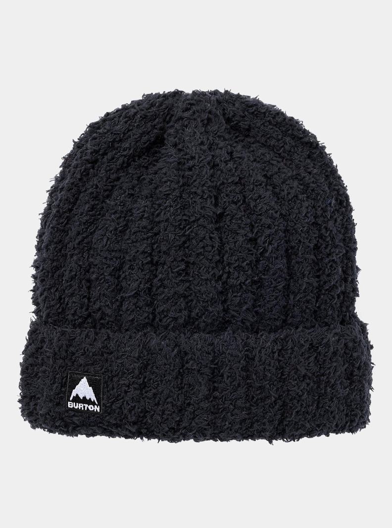 Burton Plush Mütze Herren Schwarz | 045-KPHNIU