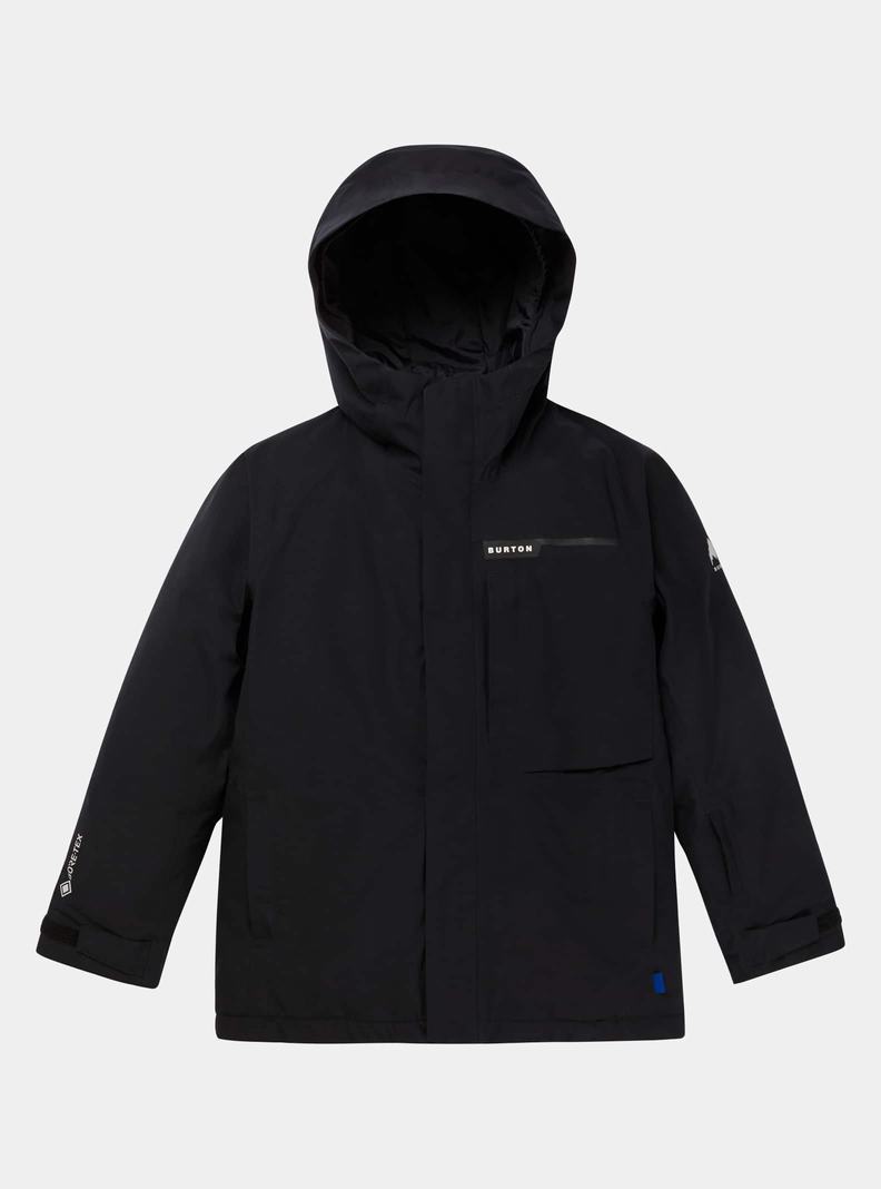 Burton Powline GORE-TEX 2L Snowboardjacke Kinder Schwarz | 194-FNZUHK