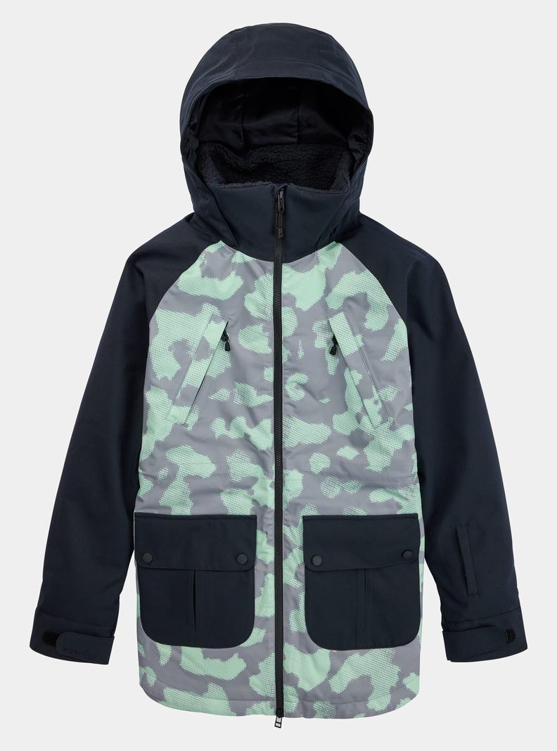 Burton Prowess Snowboardjacke Damen Rosa Schwarz | 826-EDOYSH