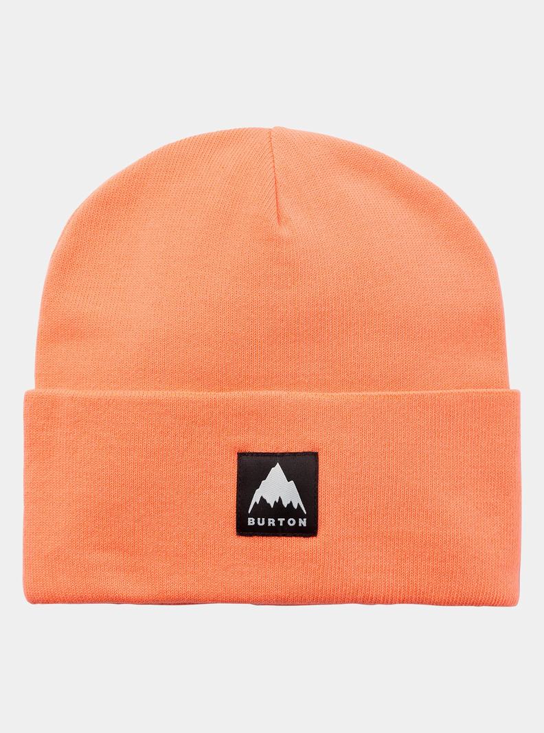 Burton Recycled Kactusbunch Hohe Mütze Herren Orange | 948-DUWZJS