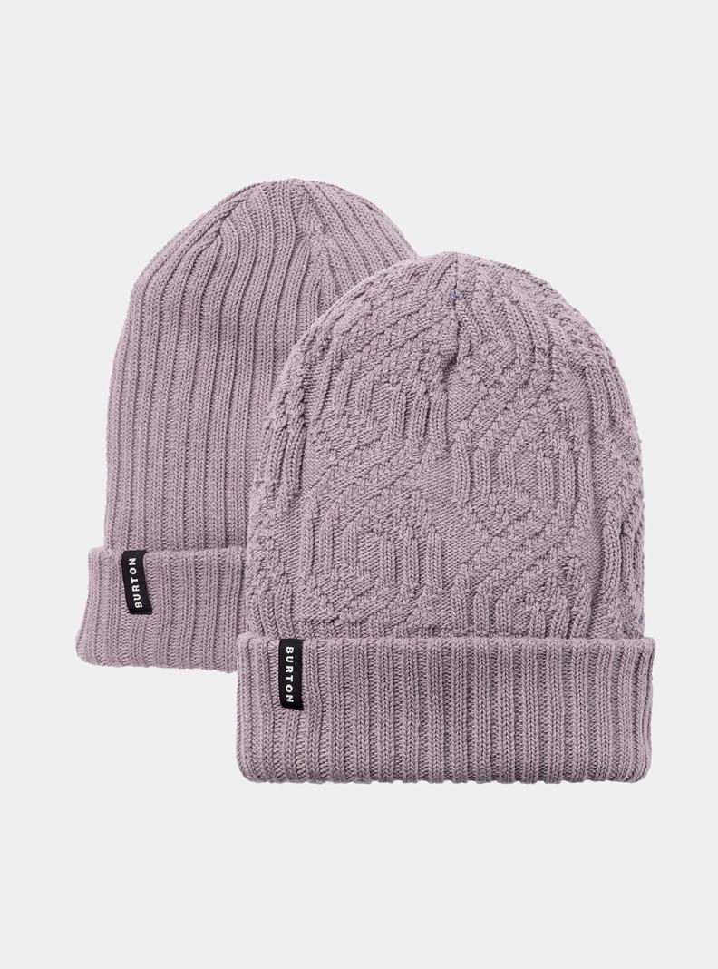 Burton Recycled Reversible Mütze Damen Lila | 021-DXFNCM