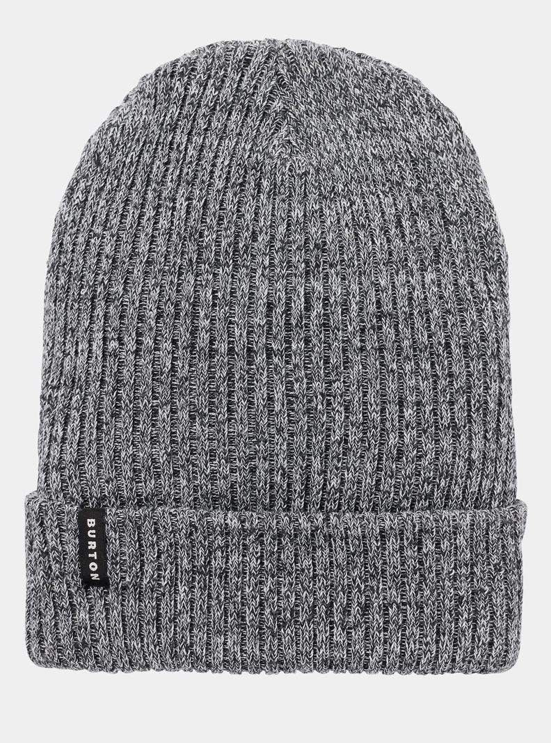 Burton Recycled Rib Mütze Herren Schwarz Weiß | 657-HGZQTR