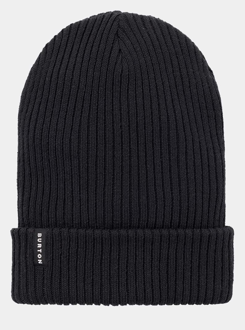 Burton Recycled Rib Mütze Herren Schwarz | 789-CWPJMY