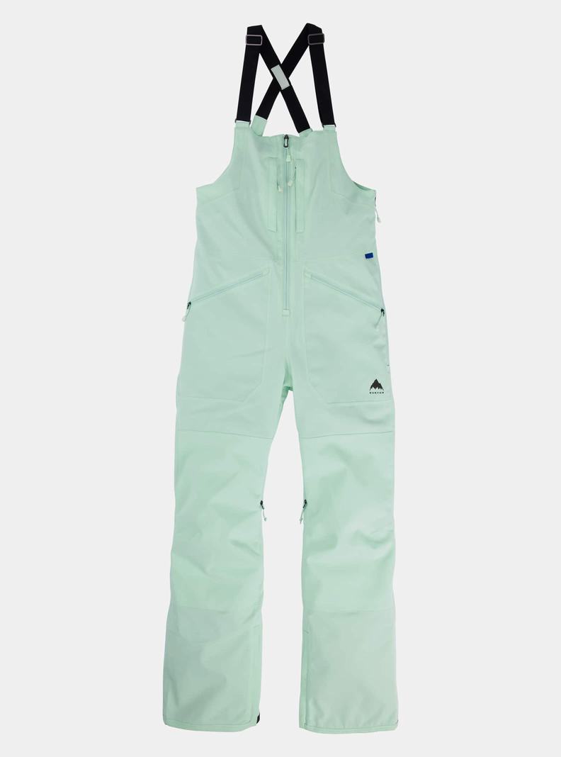 Burton Reserve Stretch 2L Latzhose Damen Grün | 028-AEJLNQ
