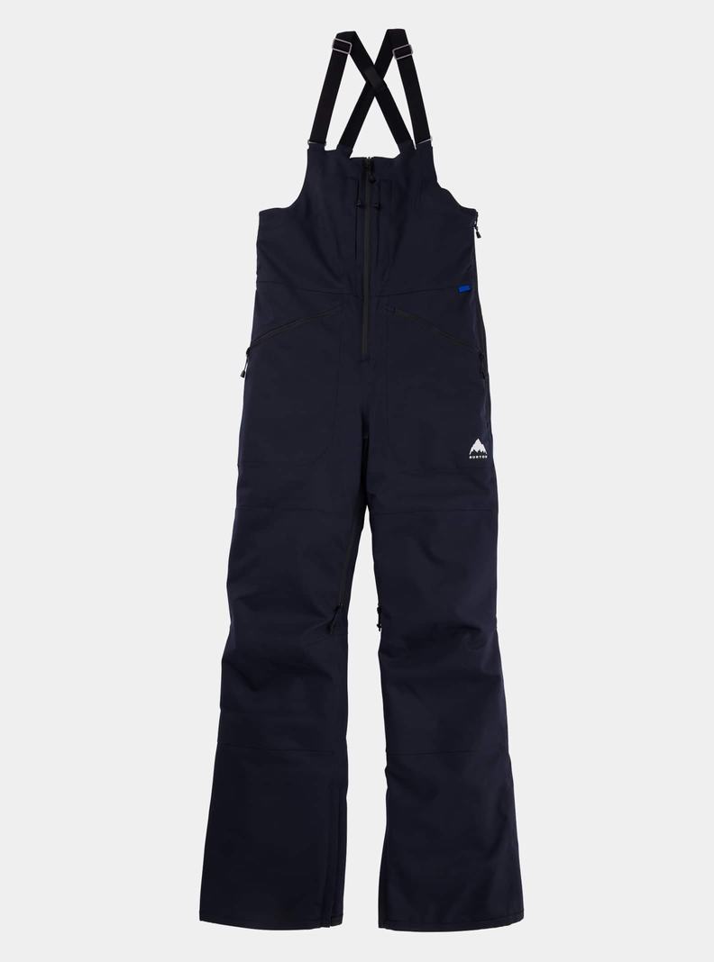 Burton Reserve Stretch 2L Latzhose Damen Schwarz | 439-MGNHKE