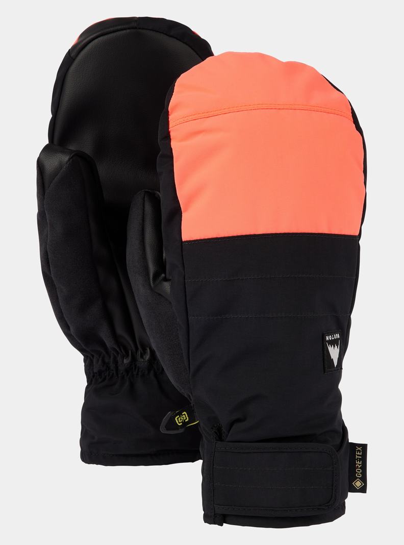 Burton Reverb GORE‑TEX Fäustlinge Herren Schwarz Orange | 864-WVEGFS