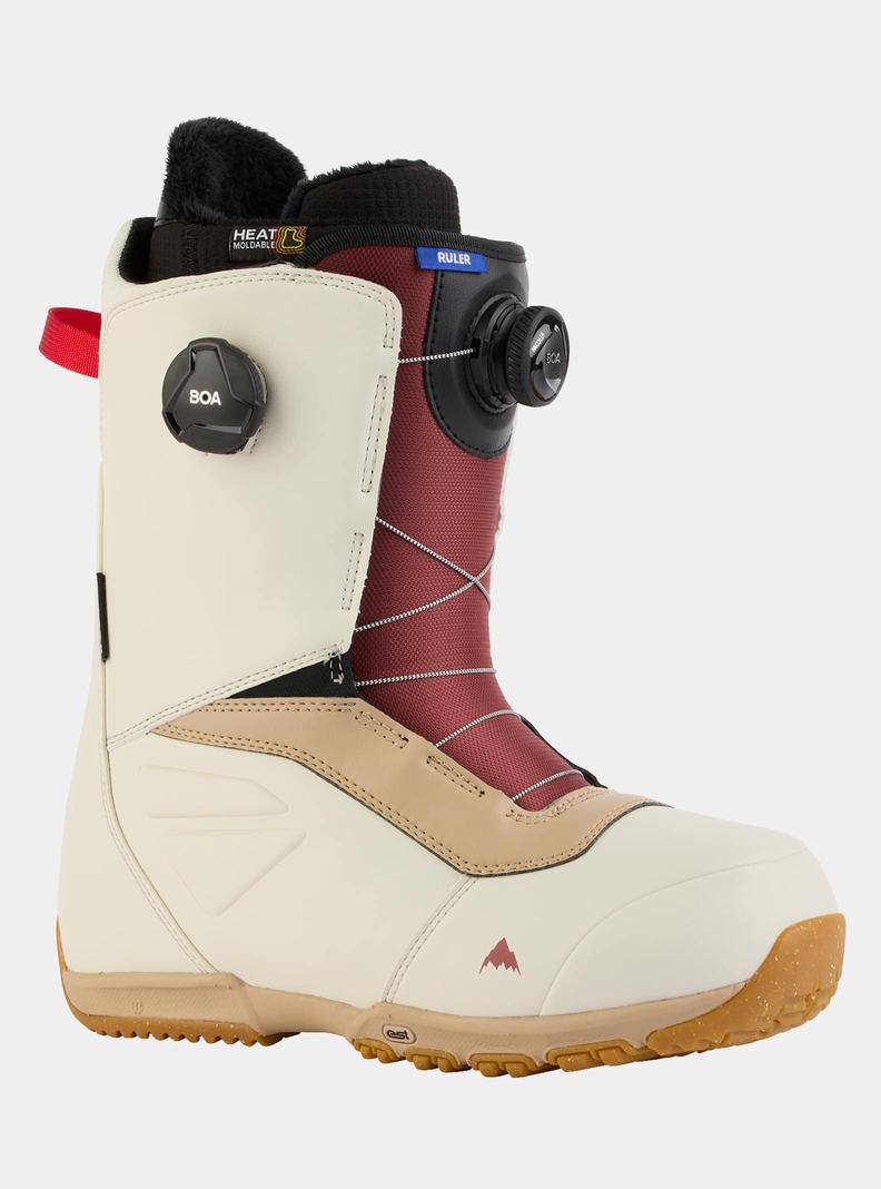 Burton Ruler BOA® (Weite) Snowboardboots Herren Weiß | 634-LPMKFD