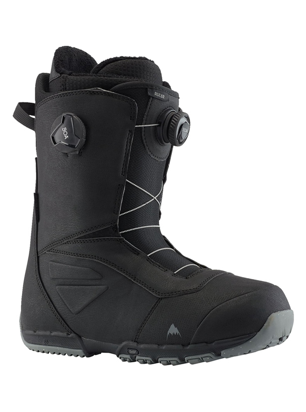 Burton Ruler BOA® (Weite) Snowboardboots Herren Schwarz | 972-LHDTNZ