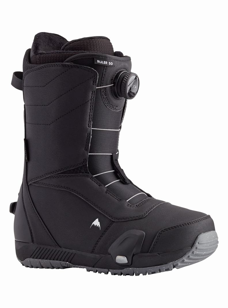 Burton Ruler Step On® Snowboardboots Herren Schwarz | 698-NYFRJG