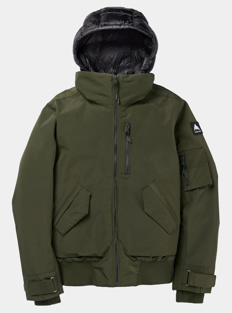 Burton Saxton Bomber Snowboardjacke Damen Tiefesgrün | 015-BGRUST