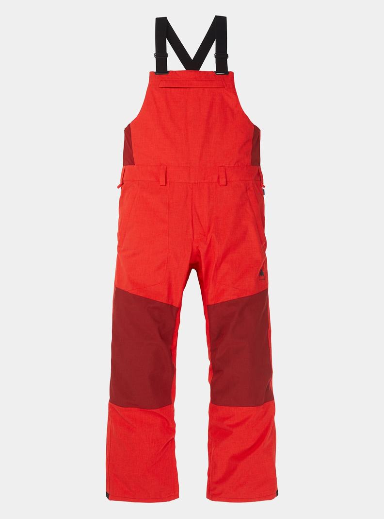 Burton Snowdial Latzhose Herren Rosa Orange Rosa | 813-VKZUQG