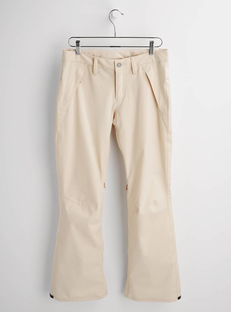Burton Society - Hohe Snowboardhose Damen Beige | 061-INDHGC