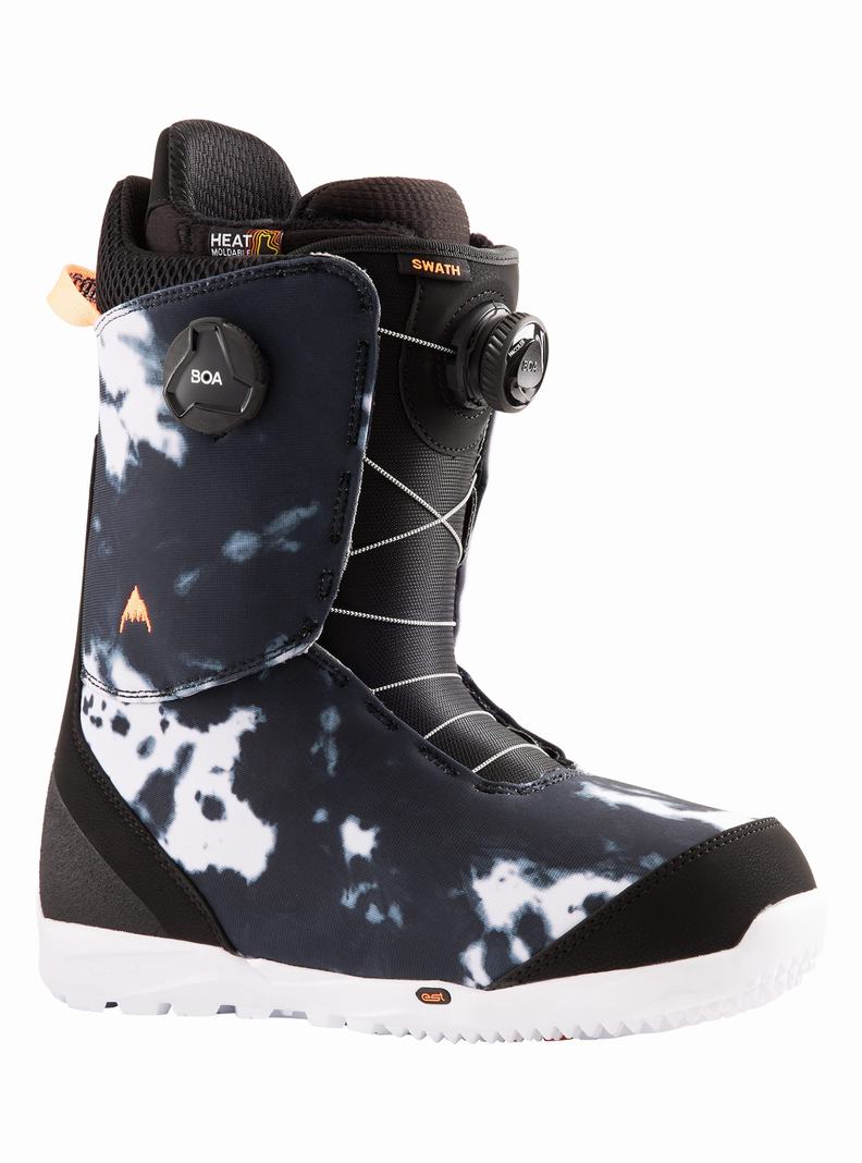 Burton Swath BOA® Snowboardboots Herren Schwarz | 931-DCVKRO