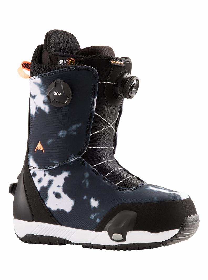 Burton Swath Step On® Snowboardboots Herren Schwarz | 456-AWFTQB